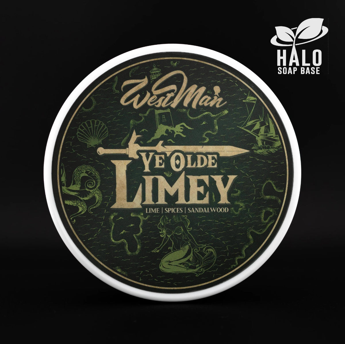 WestMan Shaving Ye Olde Limey Artisan Shaving Soap 120g