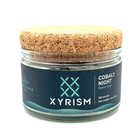 XYRISM Cobalt Night Shave Soap 4oz