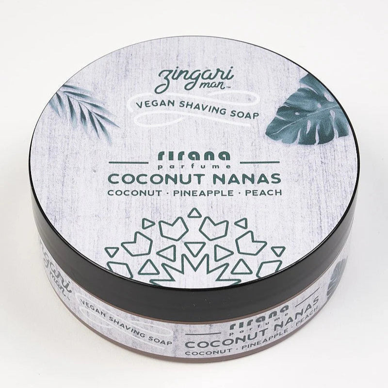 Zingari Man Coconut Nanas Shave Soap 4oz