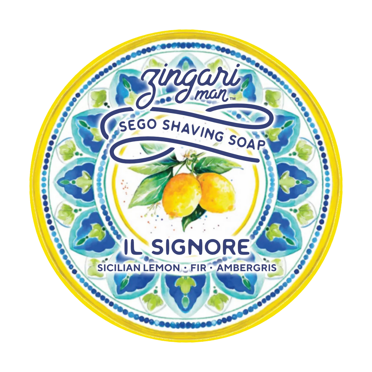 Zingari Man - Il Signore - Sego Shaving Soap - 5oz