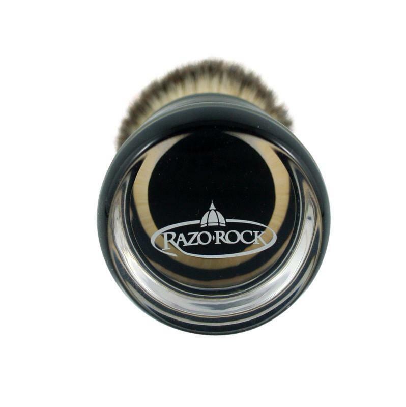 RazoRock BC Silvertip Plissoft Synthetic Shaving Brush
