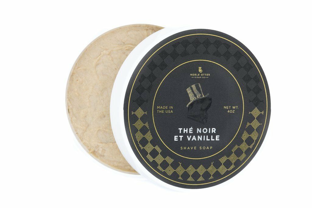 Noble Otter - The Noir et Vanille - Shave Soap