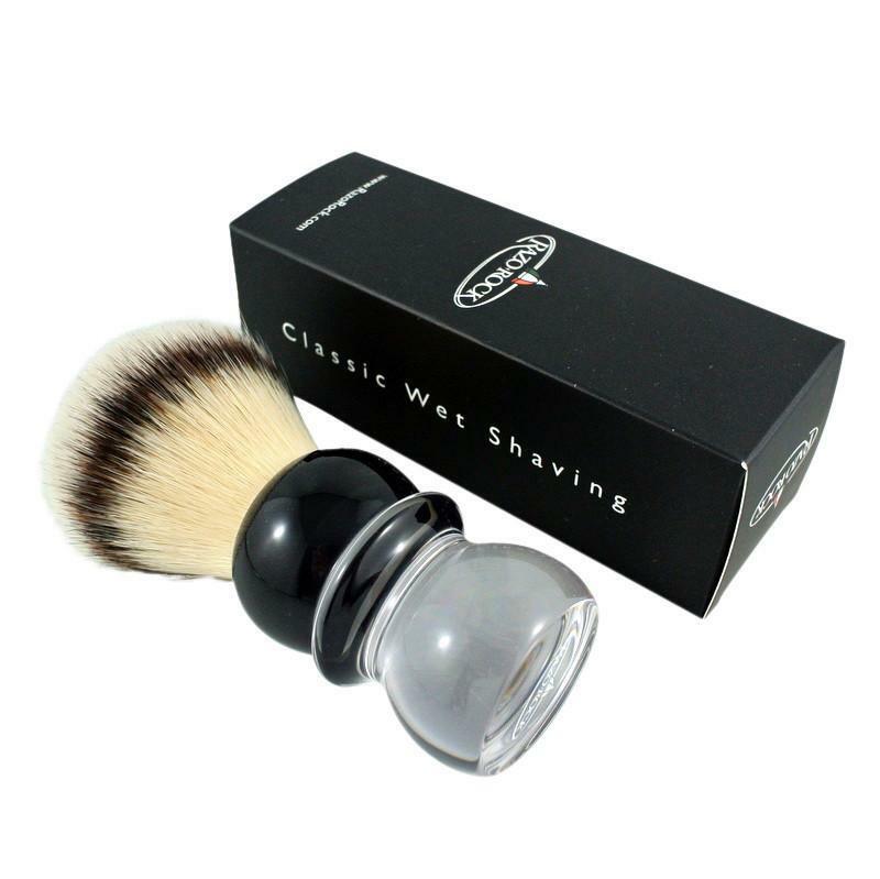 RazoRock BC Silvertip Plissoft Synthetic Shaving Brush