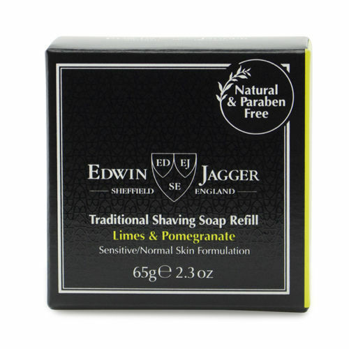 Edwin Jagger Limes & Pomegranate Shaving Soap 65g Refill