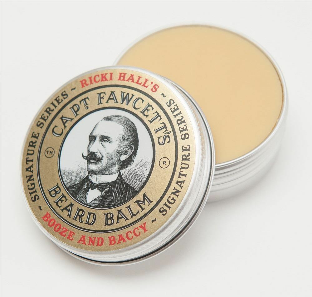Captain Fawcett Ricki Hall Booze and Baccy Beard Balm, 60ml