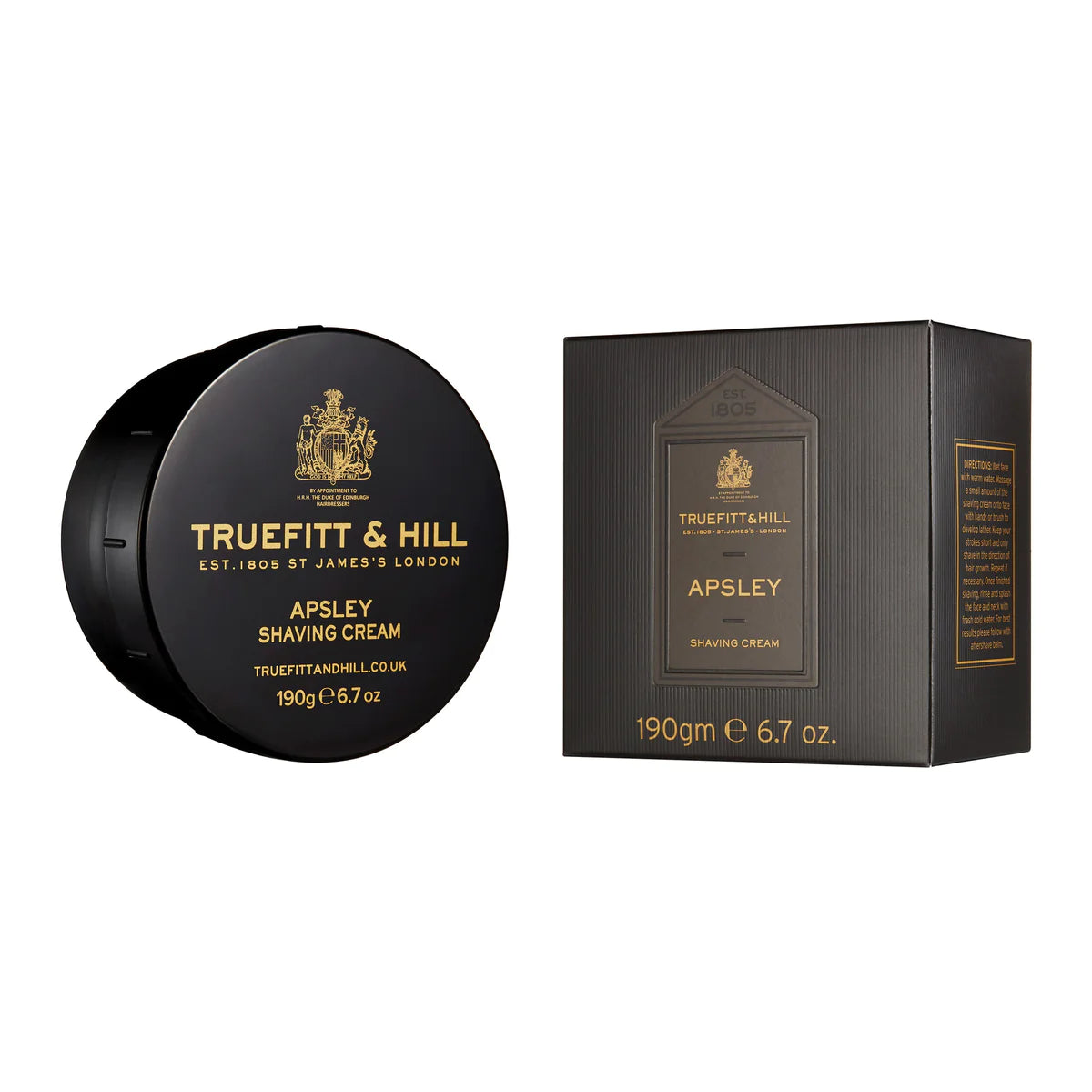 Truefitt & Hill - Apsley - Shaving Cream Bowl - 190g