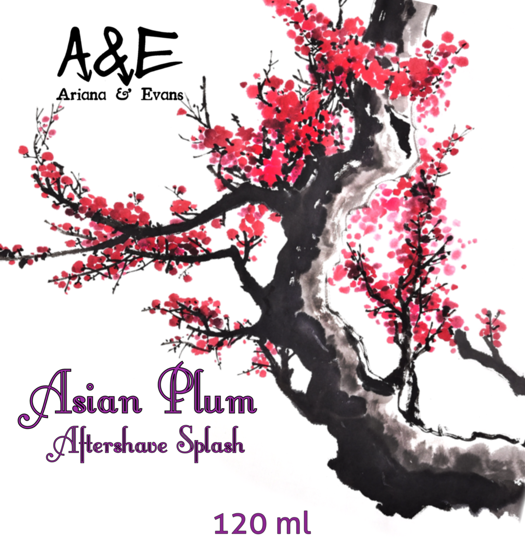 Ariana & Evans - Asian Plum - Aftershave Splash and Skin Food