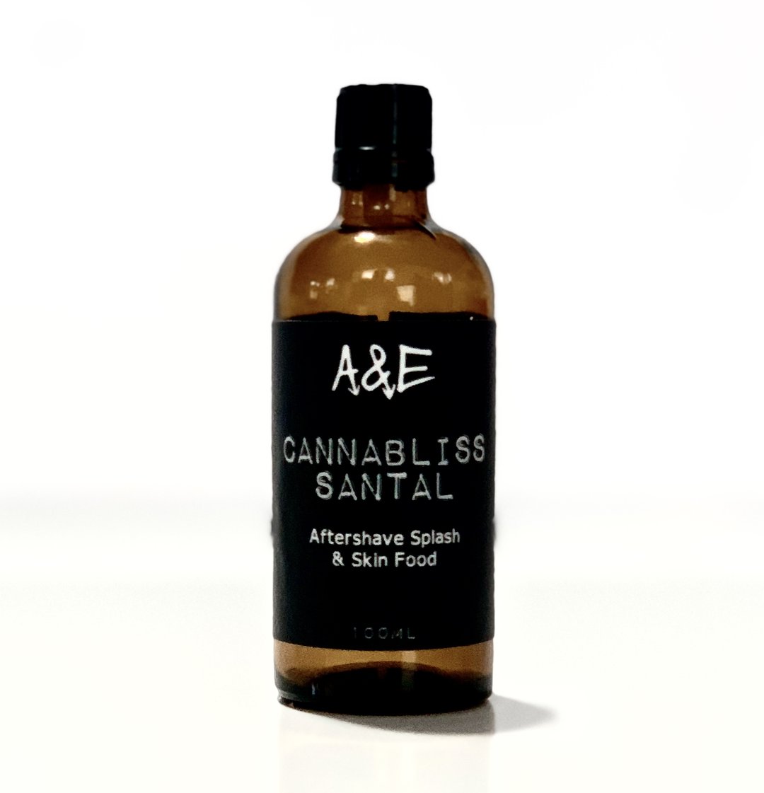 Ariana & Evans - Aftershave Splash and Skin Food - Cannabliss Santal