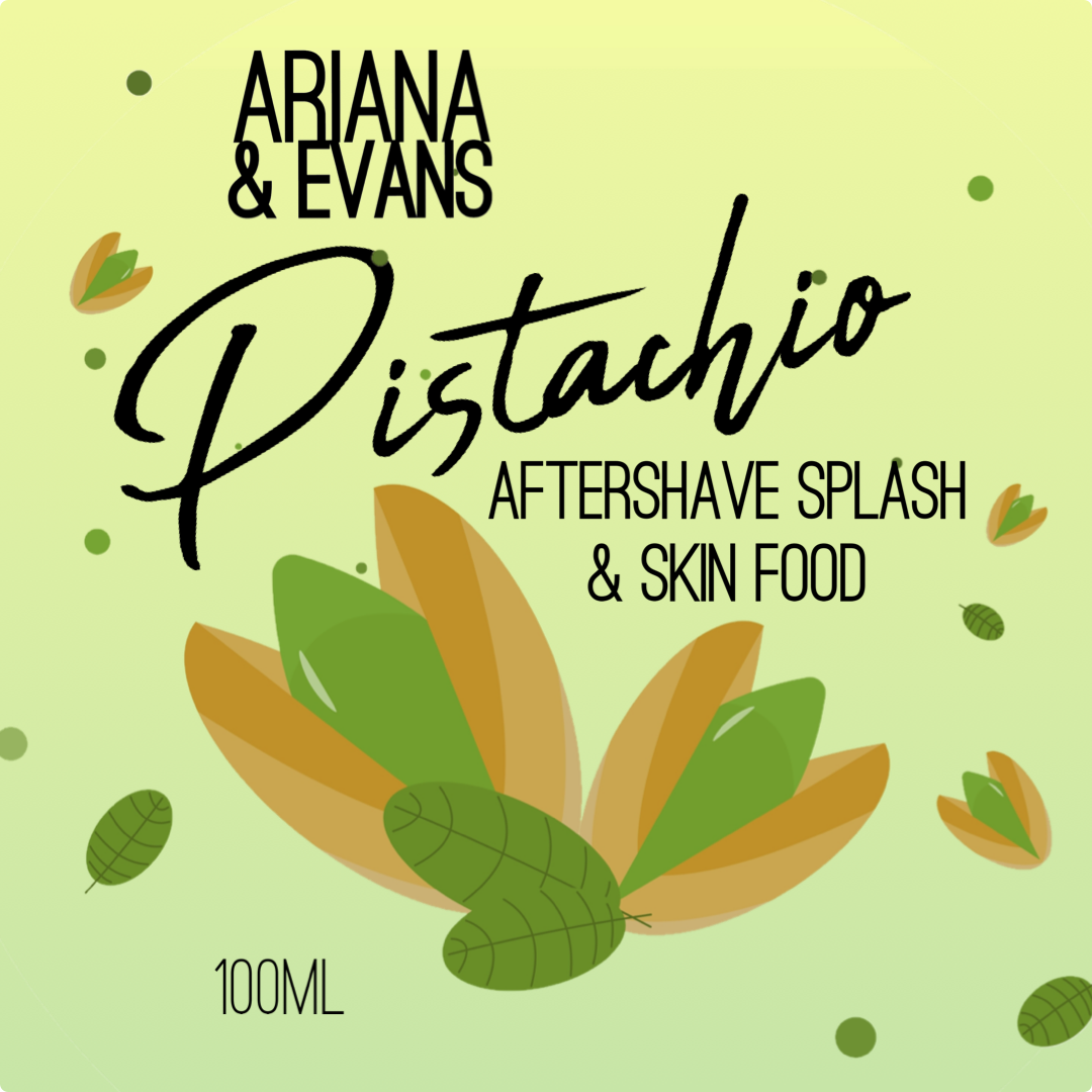 Ariana & Evans Pistachio Aftershave Splash & Skin Food