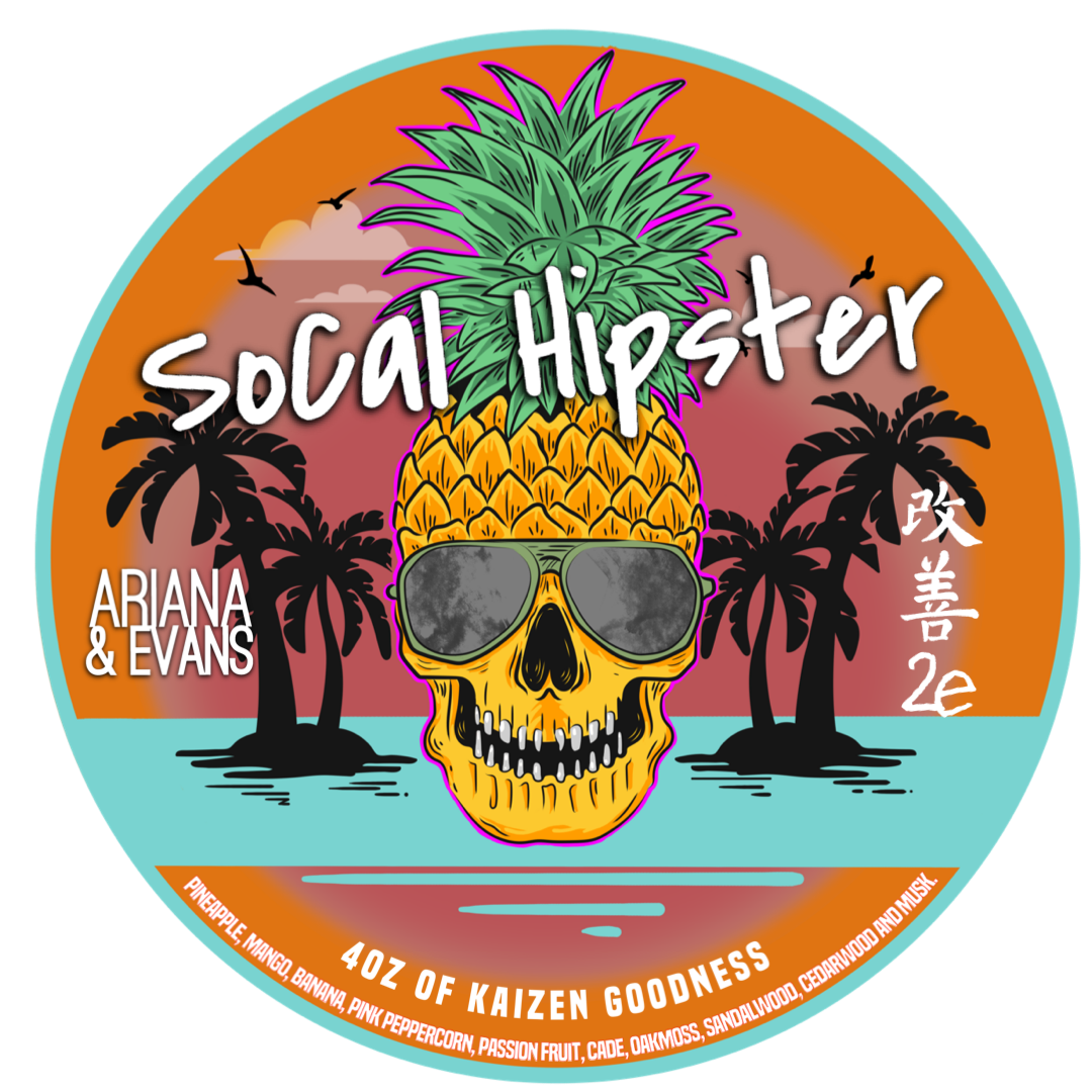 Ariana & Evans - SoCal Hipster - K2E Base Shaving Soap