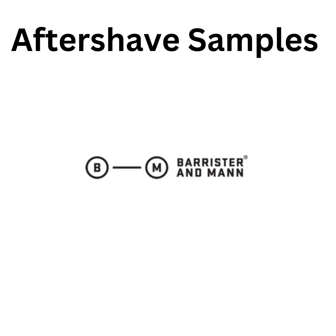 Barrister and Mann - Aftershave Samples - 10ml