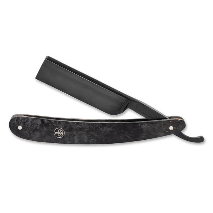 Copy of Boker - Carbon Steel 6/8 Blade - Black Amboina 6/8 Square Point