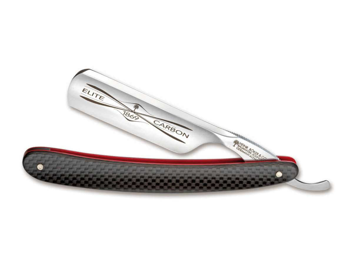 Boker - Carbon Steel 6/8 Blade - Elite Carbon 3.0 - Straight Razor