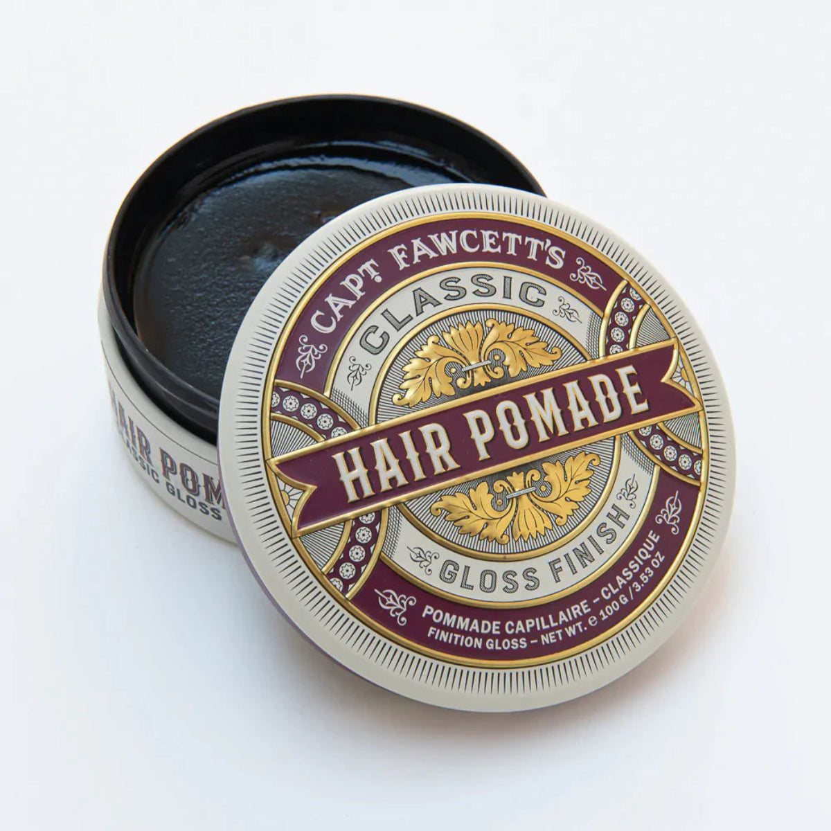 Captain Fawcett Classic Burgundy Pomade 100ml 3.4oz
