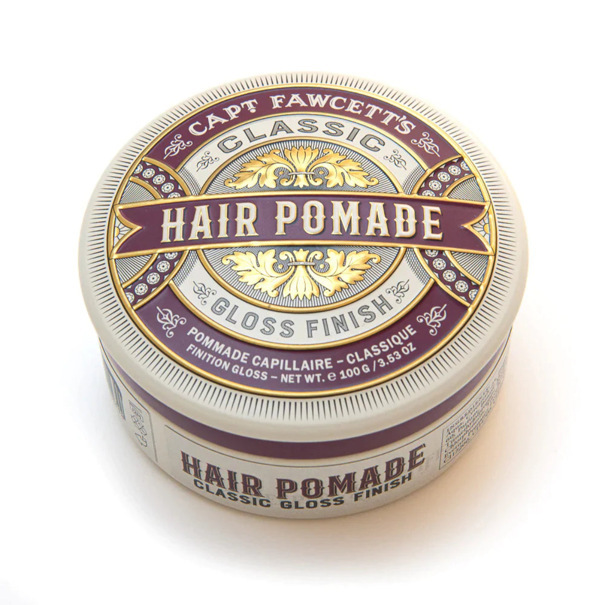 Captain Fawcett Classic Burgundy Pomade 100ml 3.4oz