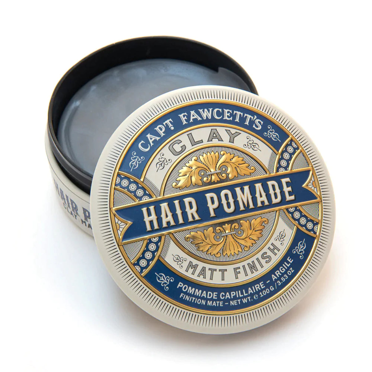 Captain Fawcett Matt Clay Blue Pomade 100g