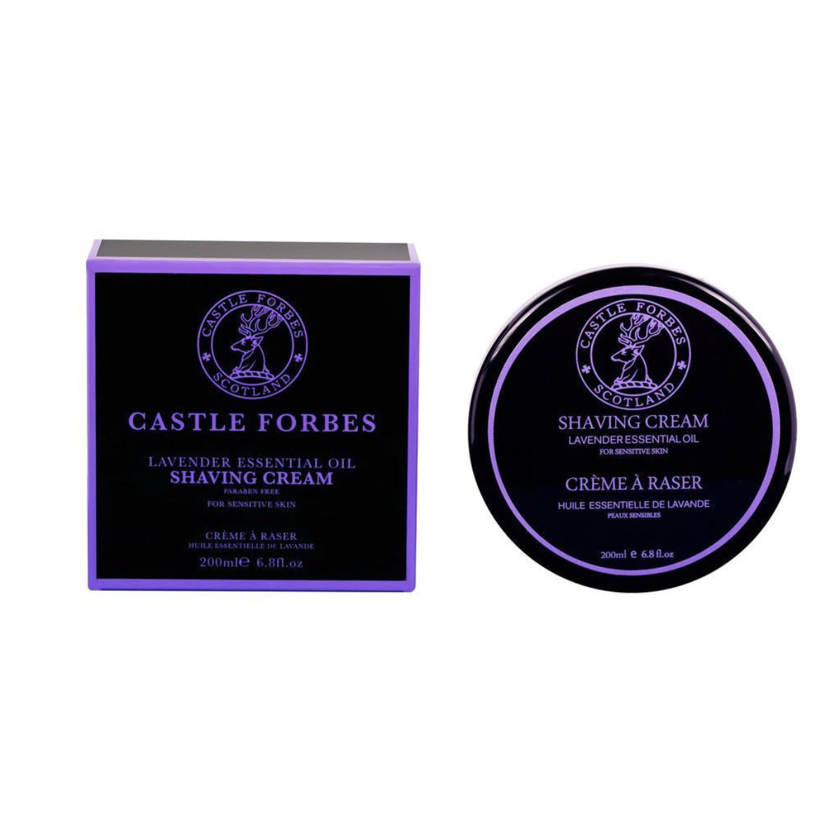 Castle Forbes Lavender Oil Shaving Cream