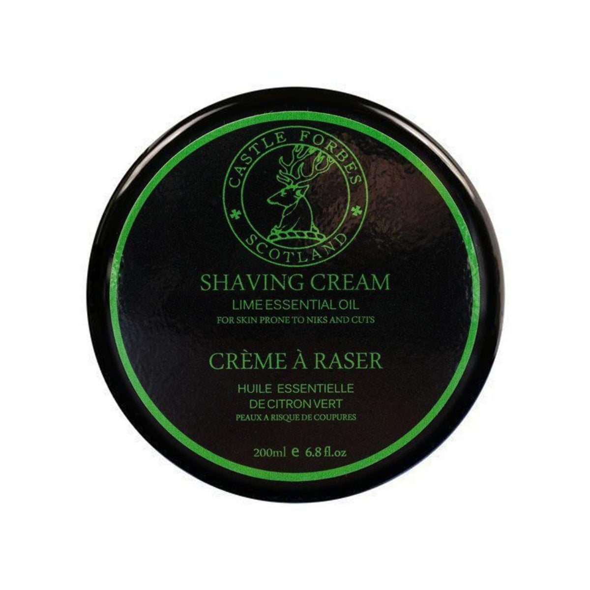 Castle Forbes Lime Essential Oil Shaving Cream 6.8oz