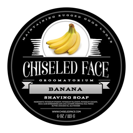 Chiseled Face - Banana - Shave Soap