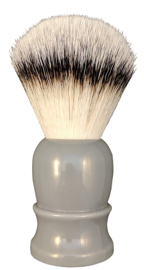 Col. Conk - "Battleship" Synthetic 25mm Shaving Brush - Grey Handle