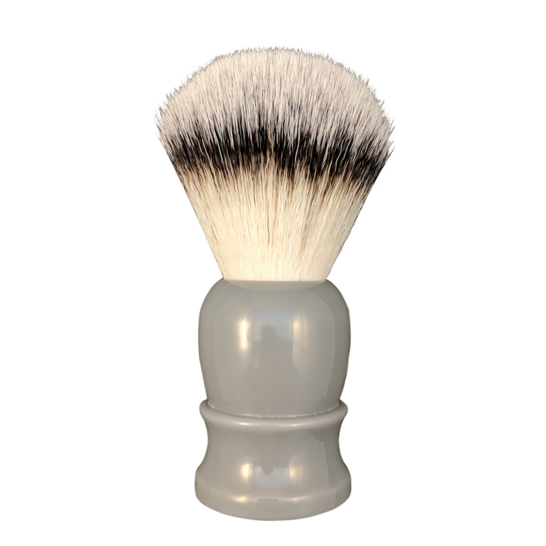 Col. Conk - "Battleship" Synthetic 25mm Shaving Brush - Grey Handle