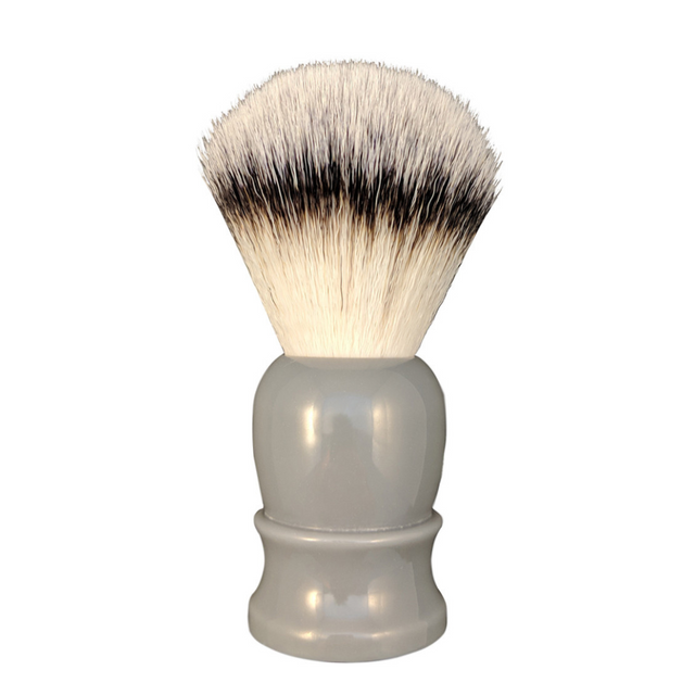 Col. Conk - "Battleship" Synthetic 25mm Shaving Brush - Grey Handle