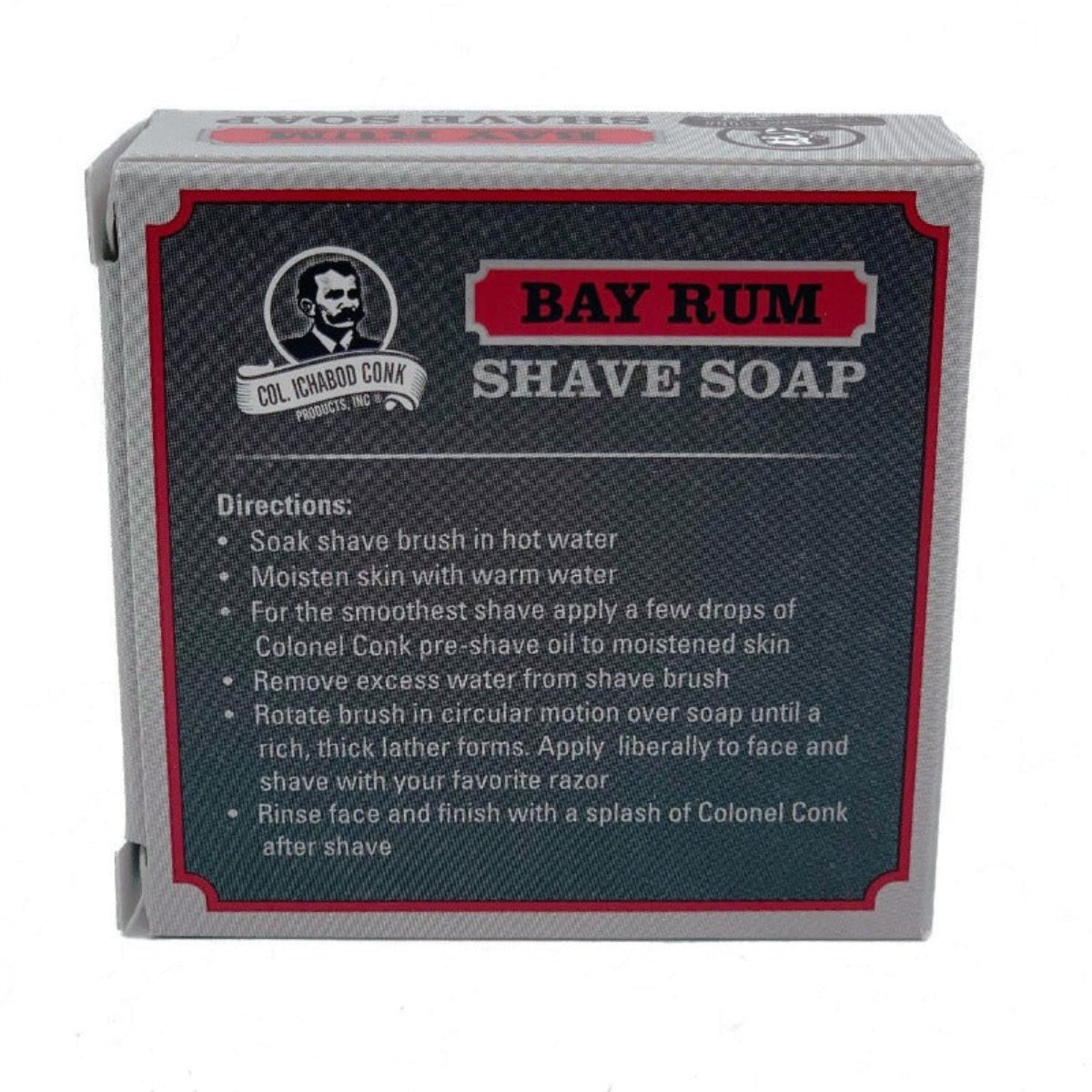 Col. Conk Bay Rum Shave Soap 2oz.