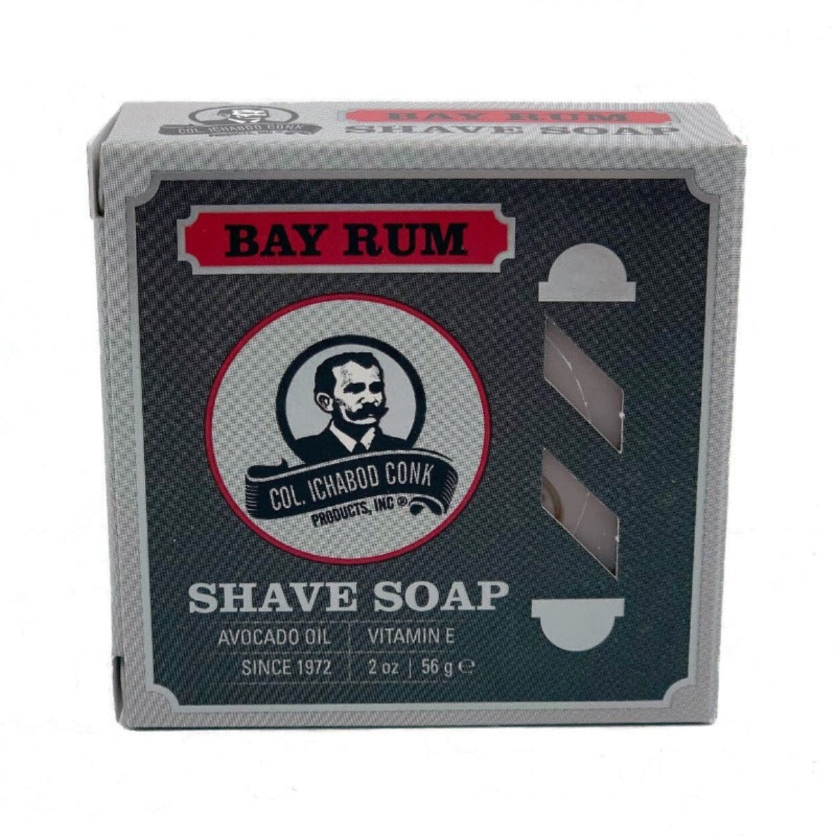 Col. Conk Bay Rum Shave Soap 2oz.
