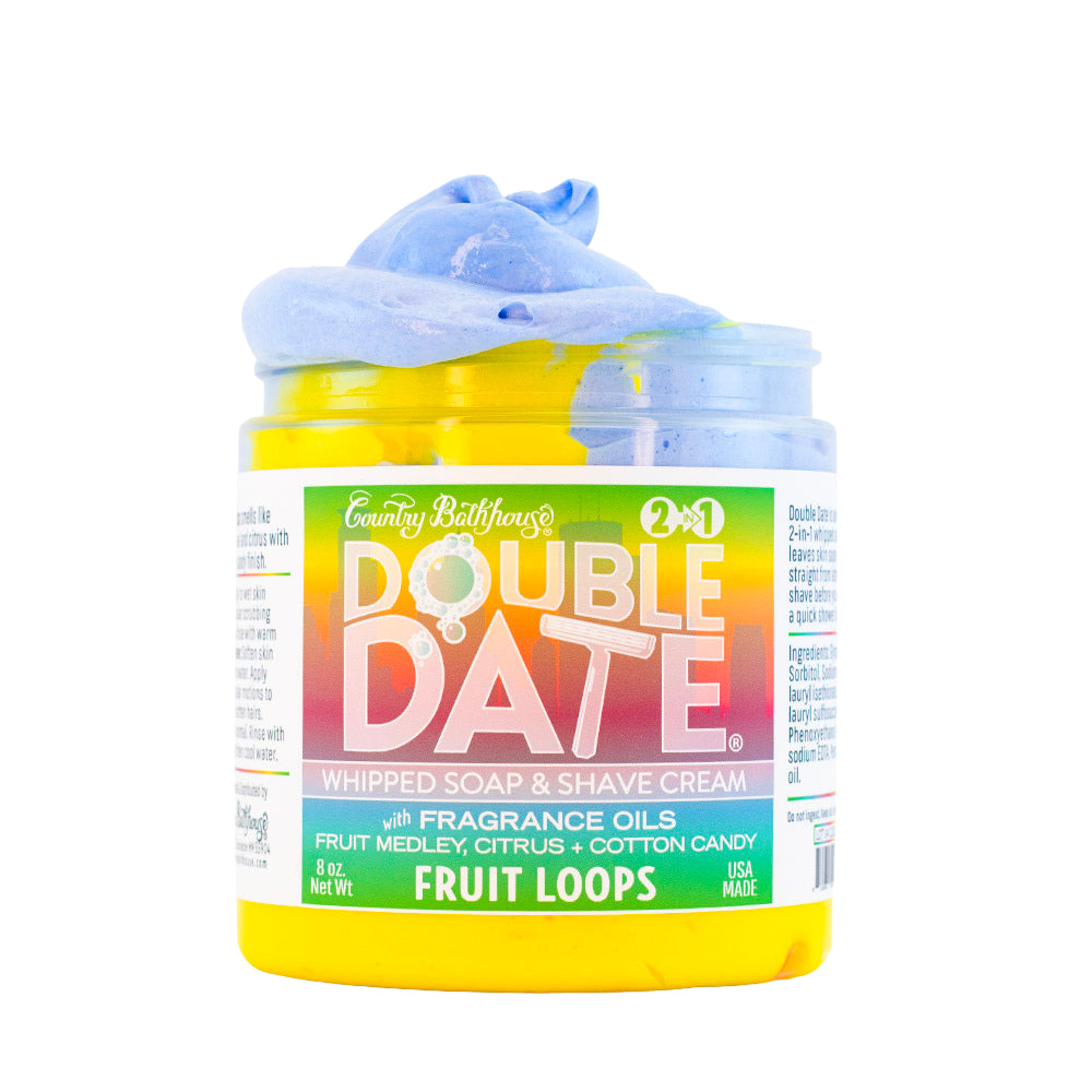 Double Date - Fruit Loops - Whipped Shaving Cream - 8oz