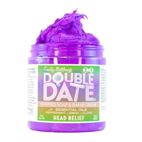 Double Date - Head Relief - Whipped Shaving Cream - 8oz