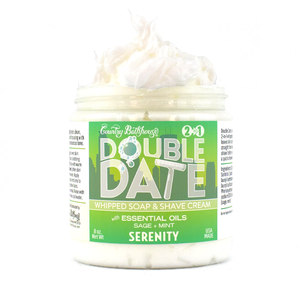 Double Date - Serenity - Whipped Shaving Cream - 8oz