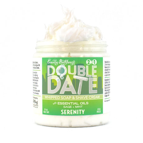 Double Date - Serenity - Whipped Shaving Cream - 8oz