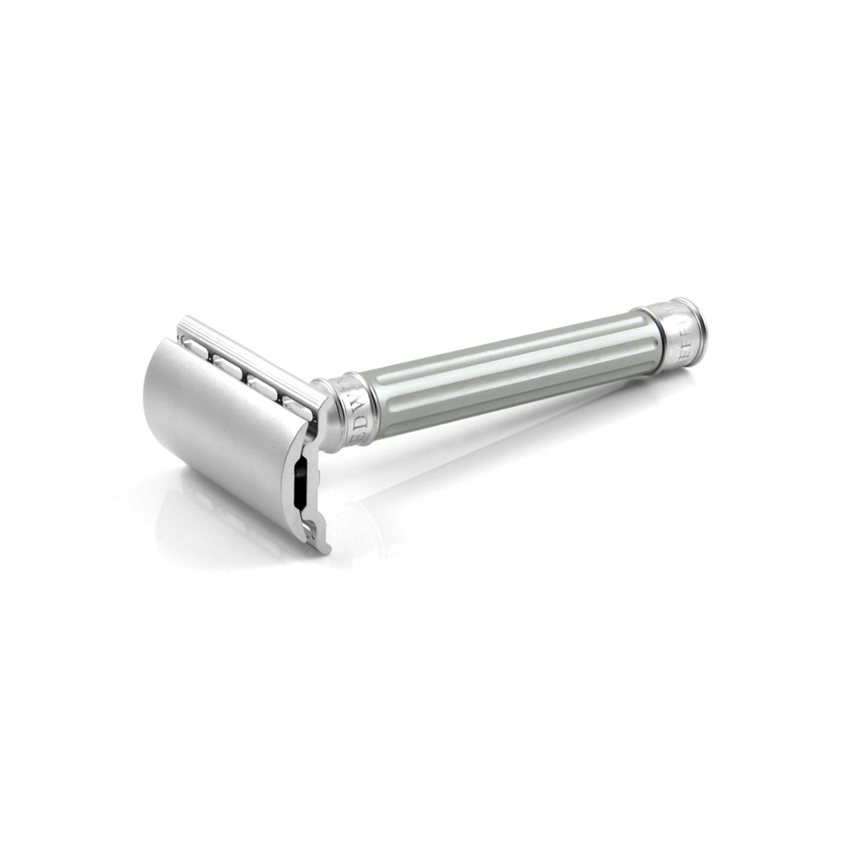 Edwin Jagger - 3ONE6 Stainless Steel Double Edge Safety Razor - Silver DESSGA9BL