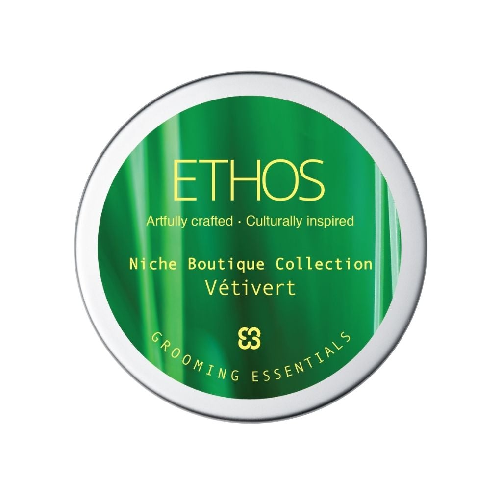Ethos Grooming Essentials - Vétivert - F Base - Premium Shave Soap - 4.5oz