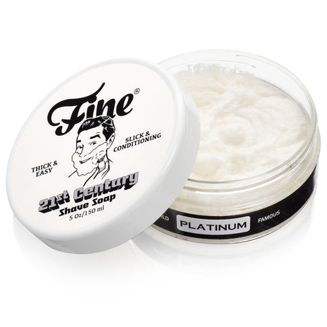 Fine Accoutrements - 21st Century Shave Soap - Platinum