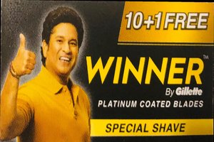 Gillette - Winner Platinum - Platinum Double Edge Razor Blades - 11 Pack