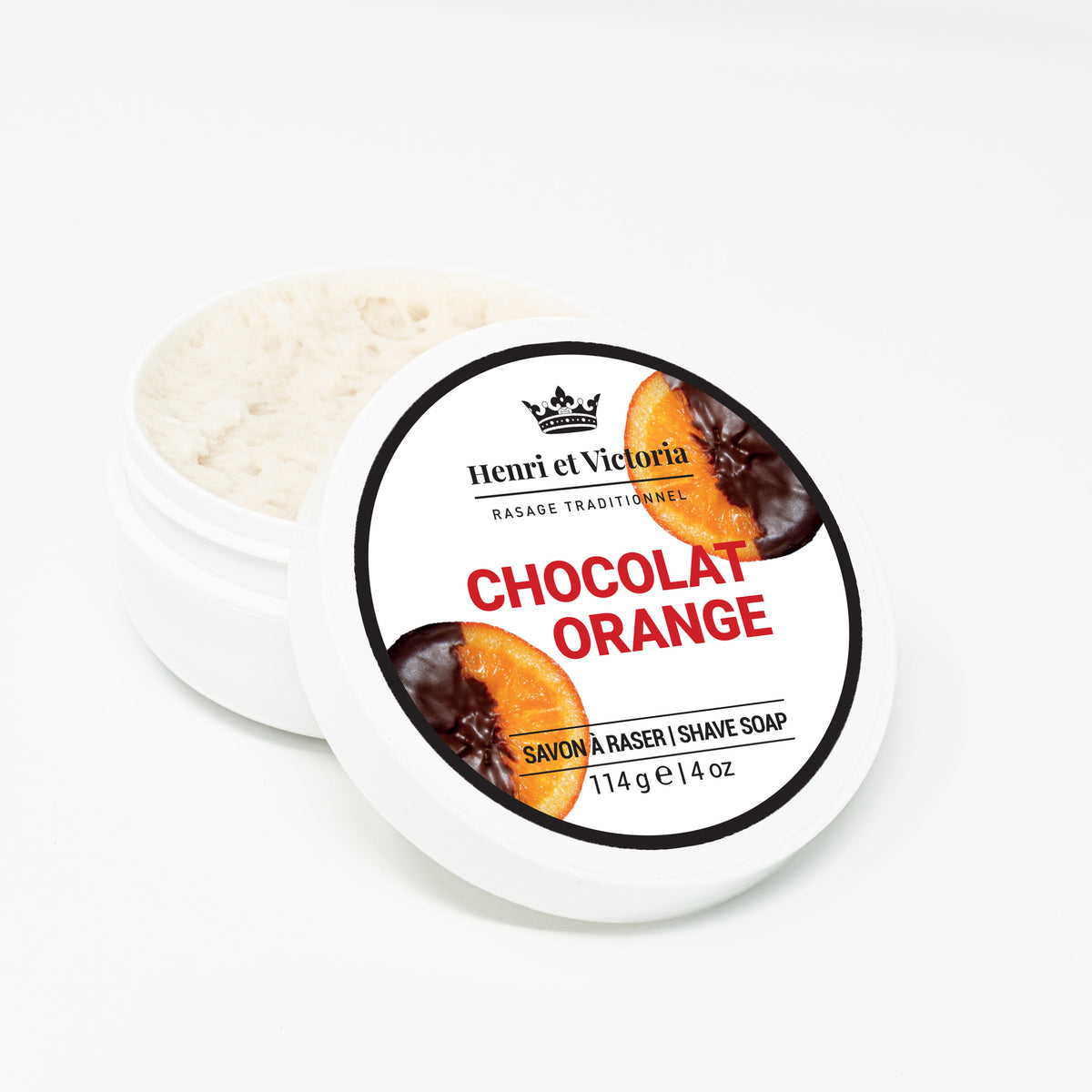 Henri et Victoria – Chocolat Orange - Shaving Soap – 4 oz – The ...