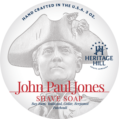 Heritage Hill Shave Company - John Paul Jones - Shave Soap - - 3oz