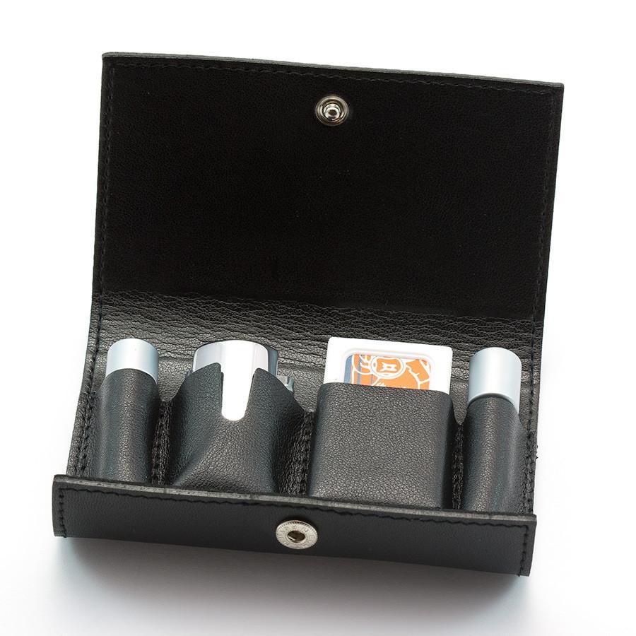 Merkur Solingen 46C Double Edge Safety Razor w/ Leather Case