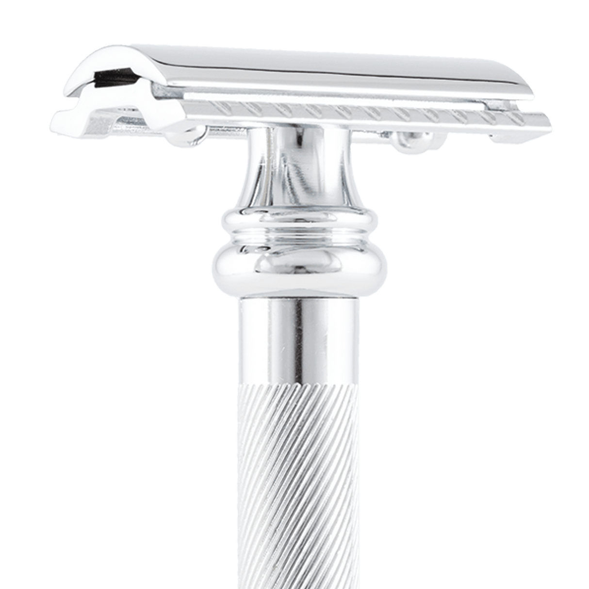 Merkur - 38C HD Classic Barber Pole Long Handle - Double Edge Safety Razor