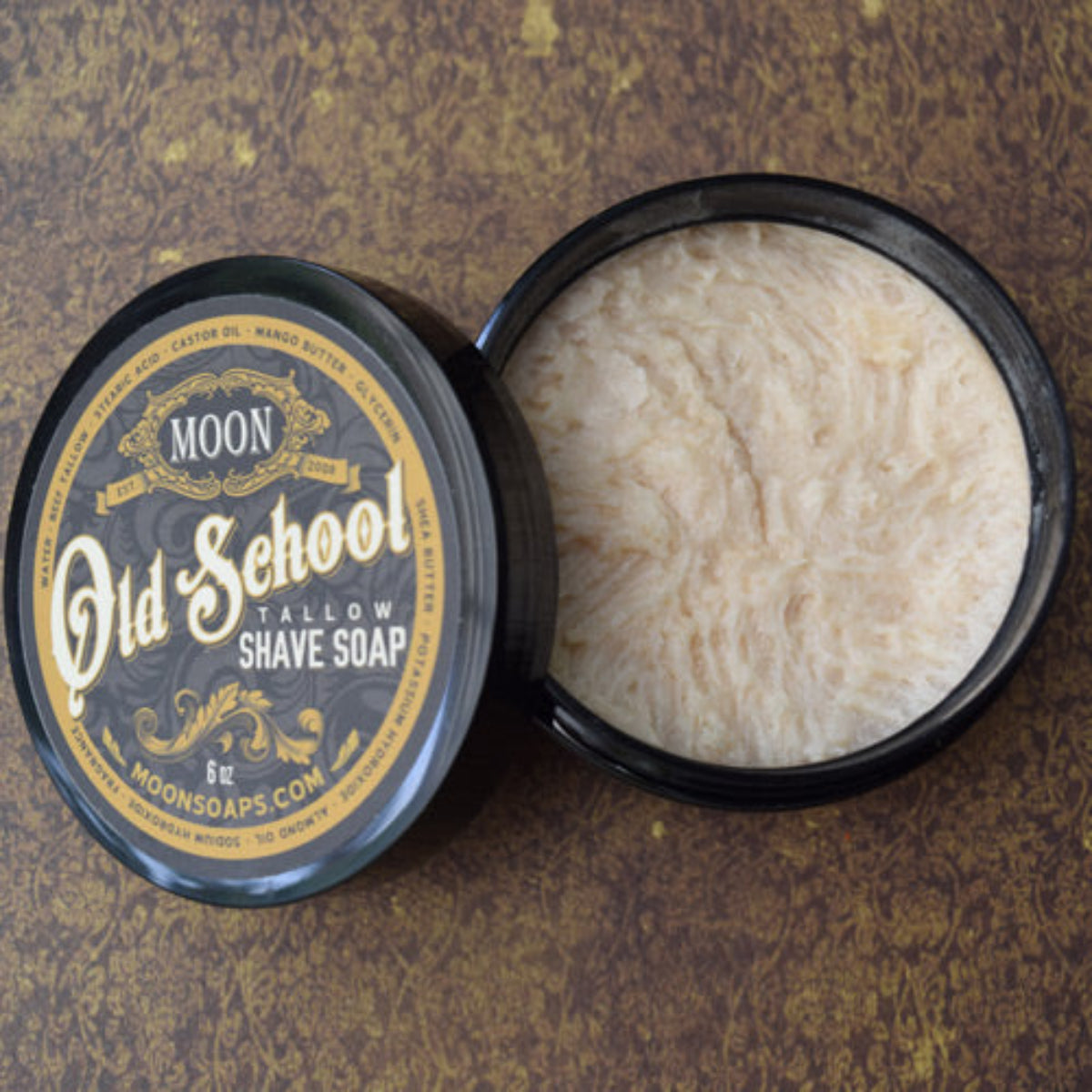 Moon Soaps Old School Shaving Soap 6oz