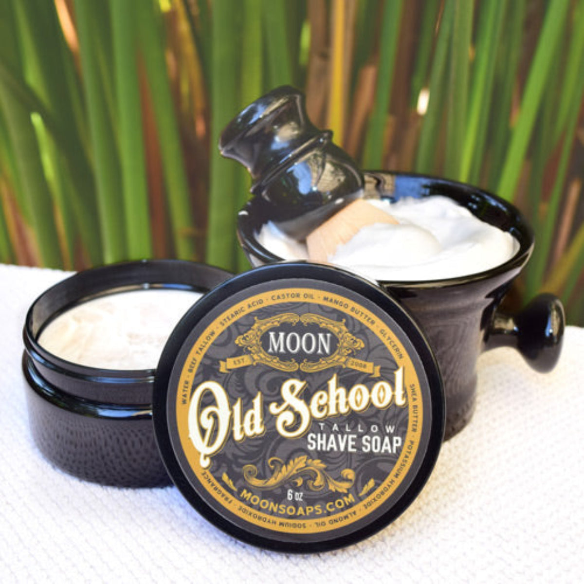 Moon Soaps Old School Shaving Soap 6oz