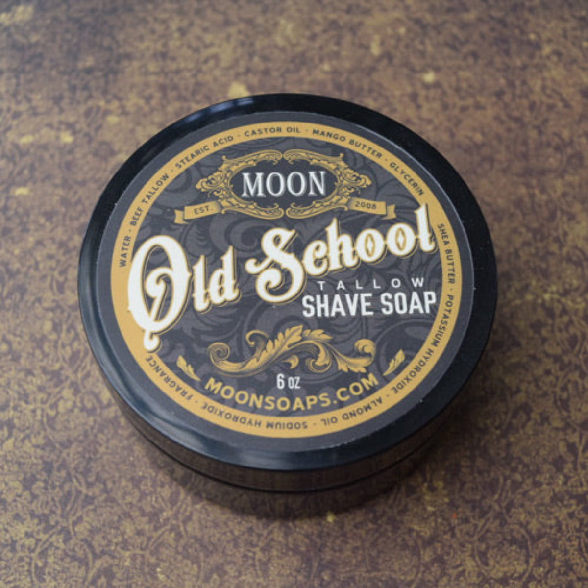 Moon Soaps Old School Shaving Soap 6oz