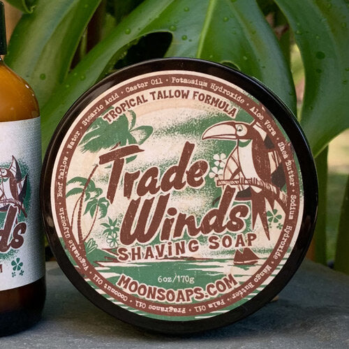 Moon Soaps - Trade Winds - Shaving Soap