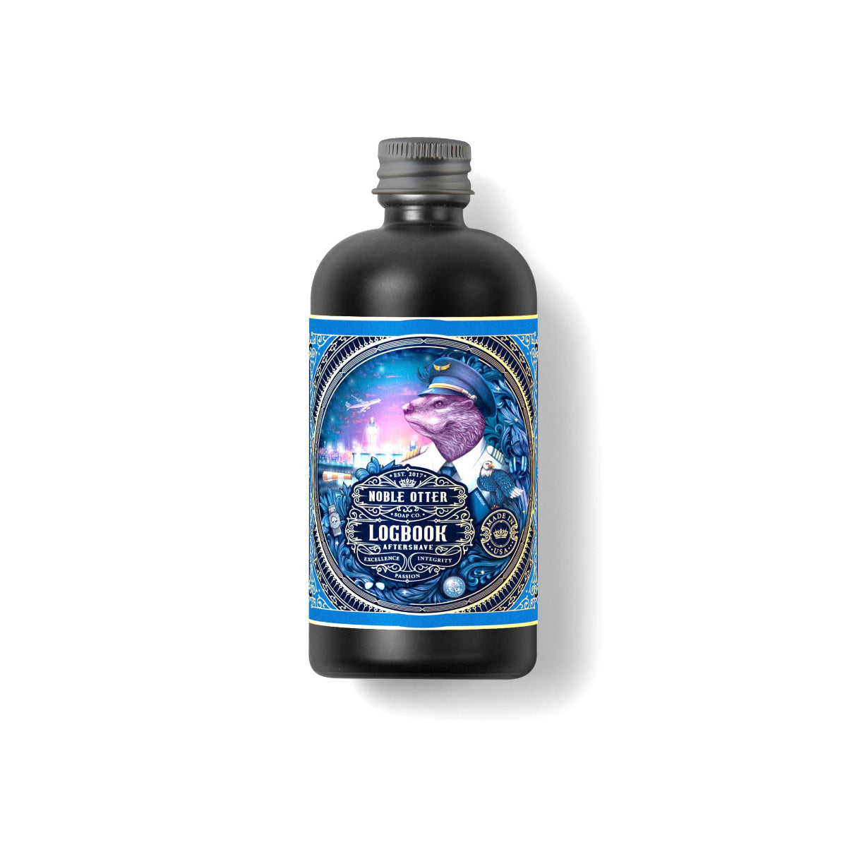Noble Otter Logbook Aftershave Splash 4oz