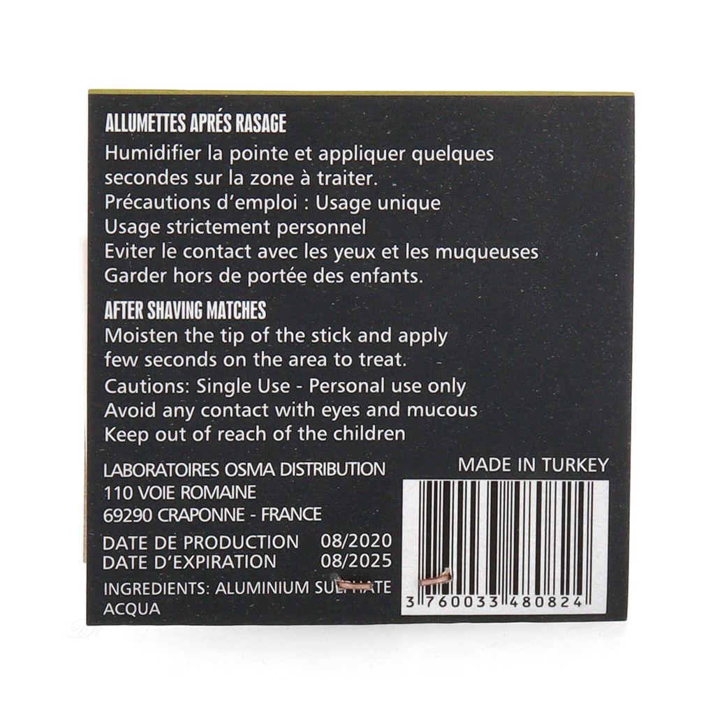 Osma - Alum Matchsticks - Pack of 24