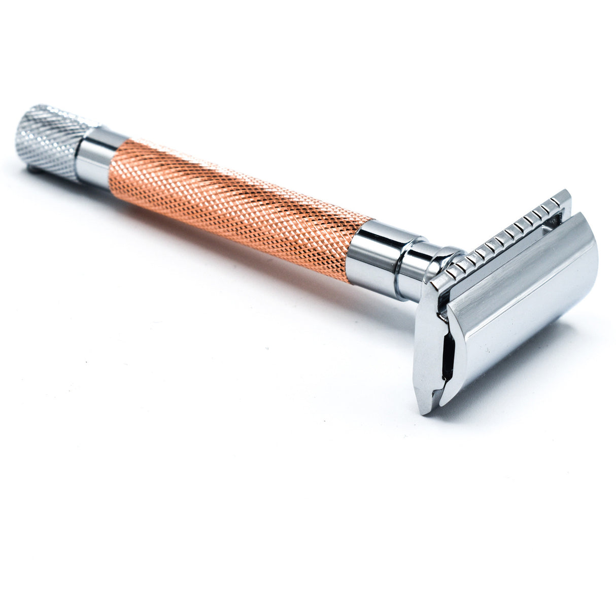 Parker - 56R Rose Gold Handle Closed Comb Safety Razor