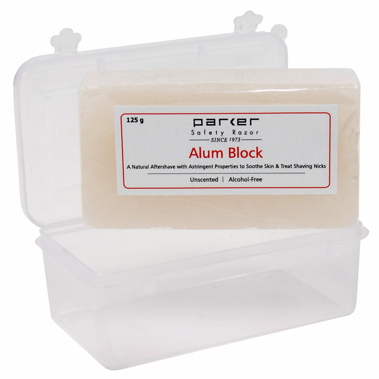 Parker - Alum Block - All Natural 125g