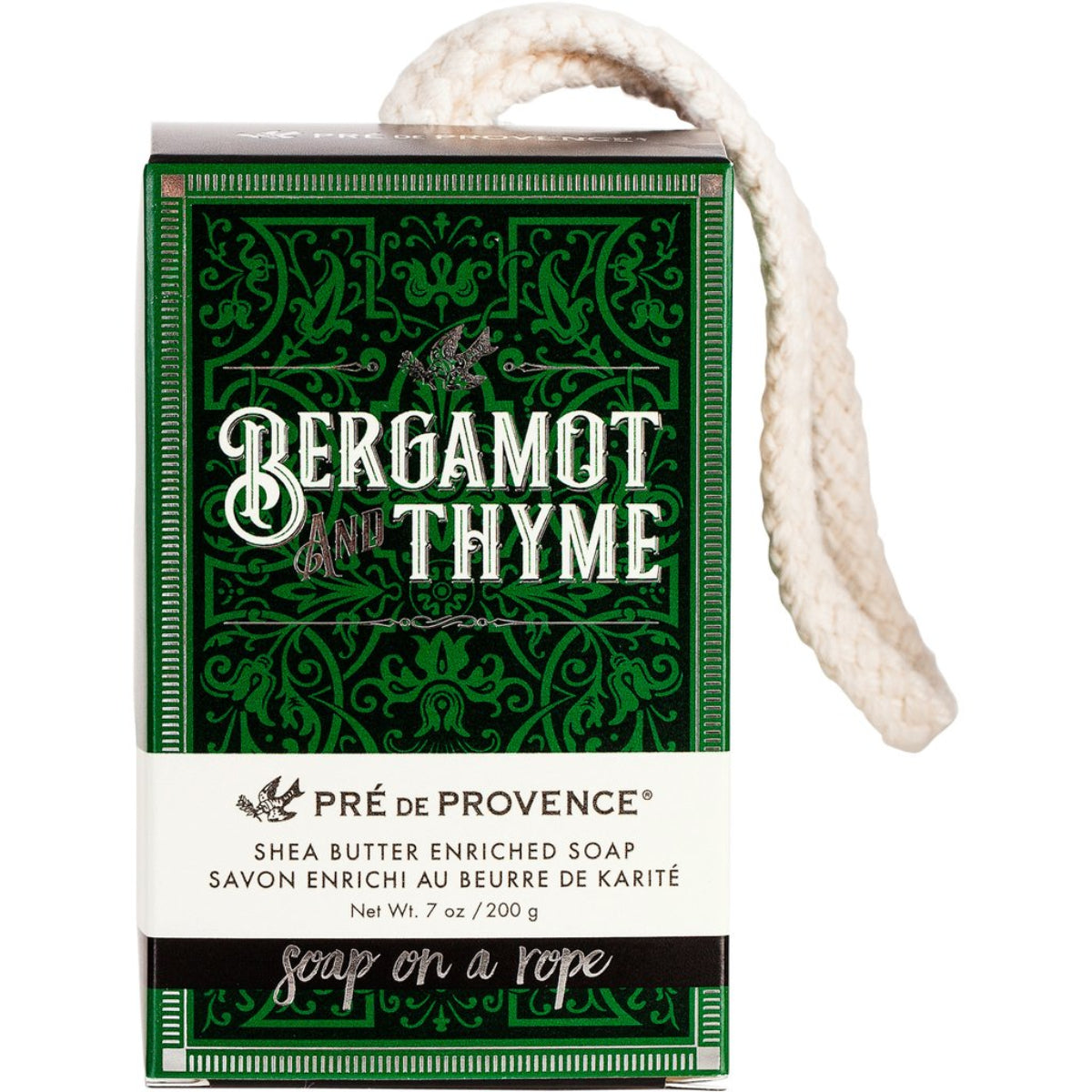 Pre de Provence - Soap on a Rope - Bergamot & Thyme