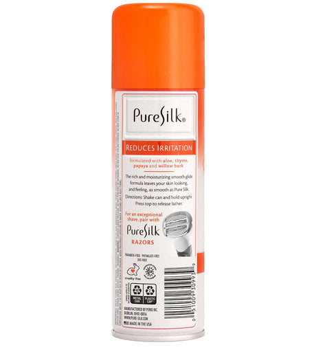 Pure Silk - Sensitive Skin Shave Cream - 7.25 Ounces